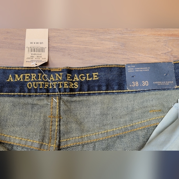 Mens Size 38X30 American Eagel Jeans - Picture 5 of 5
